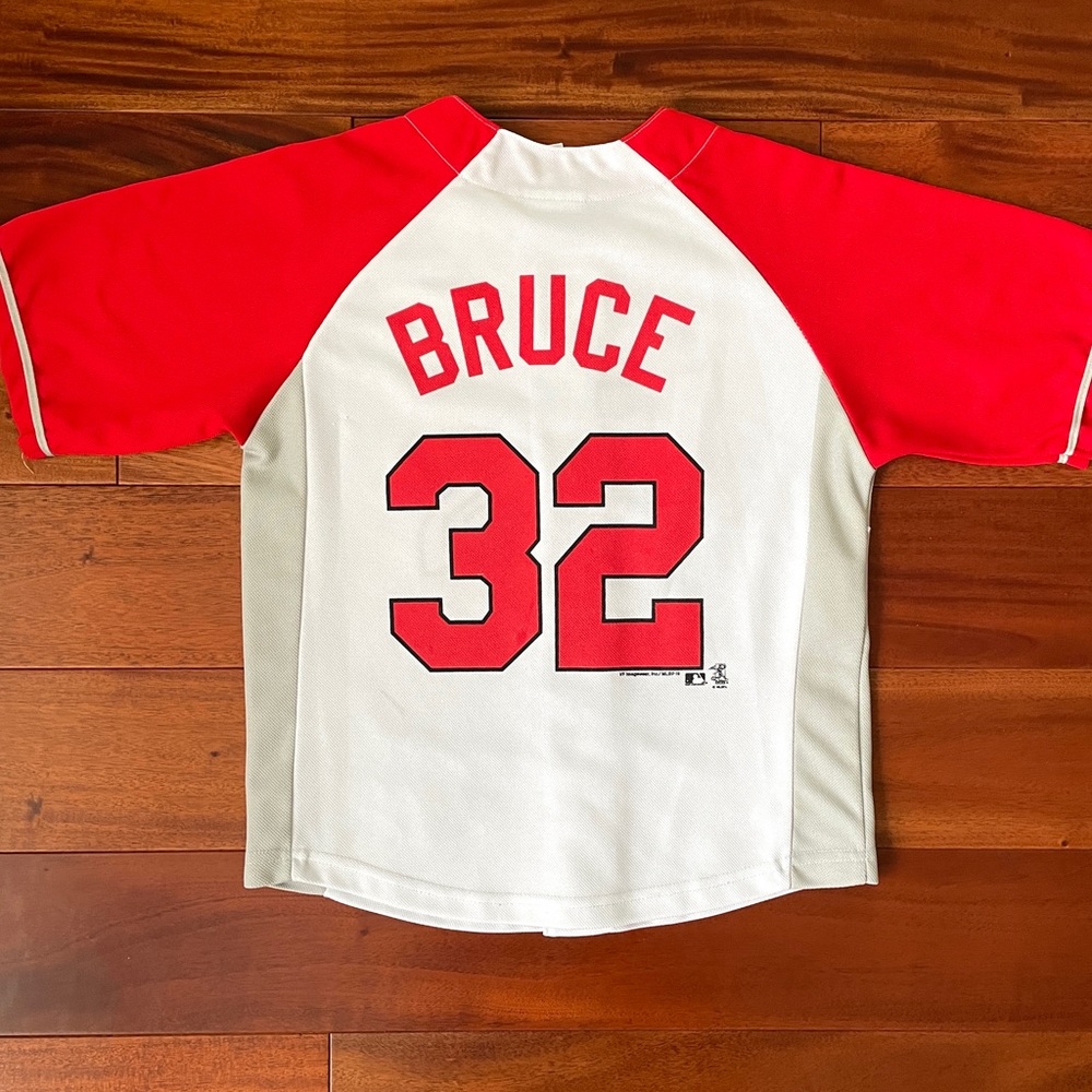 Cincinnati Reds Jay Bruce #32 Baseball Jersey Shirt MLB Youth Boys 8